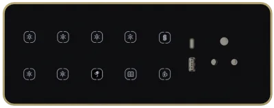 8-module touch panel