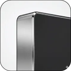 Chrome bezel