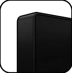 Black bezel